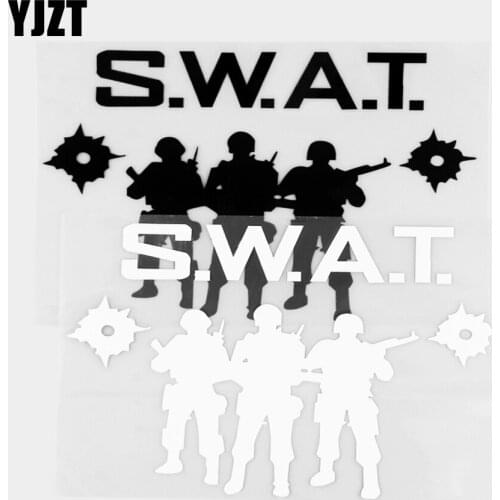 YJZT 10.6×15.5CM Car Sticker Body Vinyl Decal Personality Logo Window Fashion Decoration Black / Silver 20C-0335