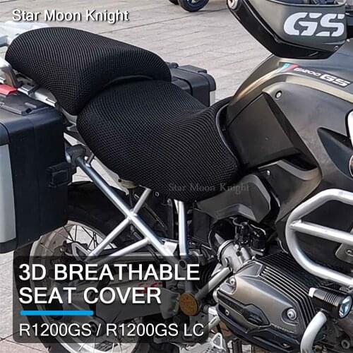For BMW R1200GS Motorcycle Protecting Cushion Seat R 1200 GS LC ADV Adventure Fabric Saddle Cool Cover Motorbike Accessories