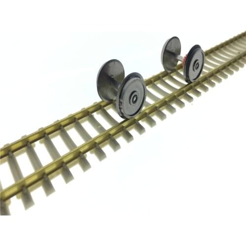 1:87 Miniature Metal Train Wheel Model Toy Accessory Building For Model Train AC Wheel Model DIY Layout Kit Sand Table Landscape