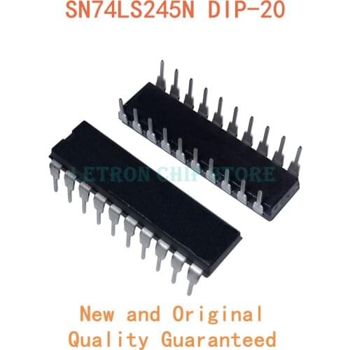 10pcs SN74LS245N DIP20 HD74LS245P DIP DIP-20 74LS245N SN74LS245 74LS245 original and new IC Chipset