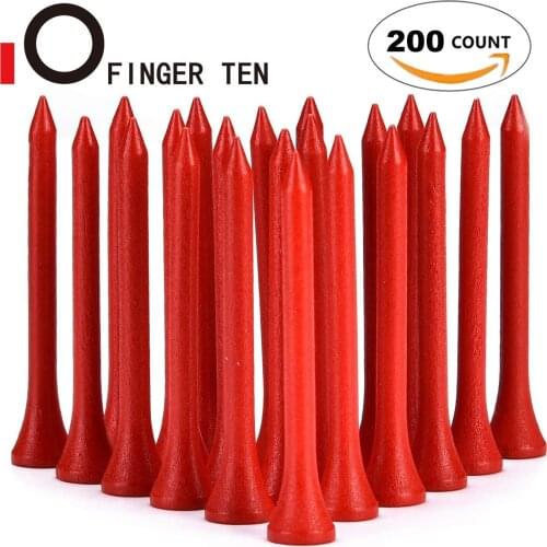 100mm Wood Bamboo Golf Tees Wooden 4 inch Tee Balls Holder Golfer Sports Training Professional Aids Accessories Drop Shipping