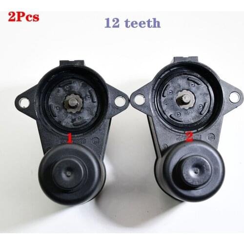 2 Pcs 0EM 12 Teeth Brake Caliper Servo Motor For Tiguan Passat CC B6 B7 Sharan 3C0 998 281 B 32332267