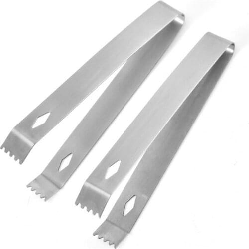 60%HOTIce Clip Multi-use Heat-resistant Stainless Steel Home Low Temperature Resistance Ice Cube Clip for Kitchen