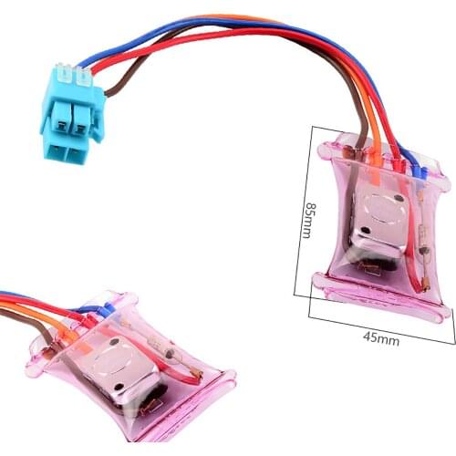 AC 250V 10A-7 Degrees Celsius 4 cables(square) Bimetal Fridges Defroster Thermostat Refrigerator Parts