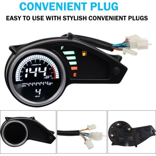 Accessories For honda XR150 XR-150L XL150 CG150 GY200 Tachometer Digital Odometer Motocross Speedometer Meter Gauge Dirt bike