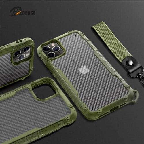 Shockproof Matte Armor For iPhone Drawstring Phone Case For iPhone 12 11Pro Max XR XS Max X 7 8 Plus 12Pro Anti Shock Clear