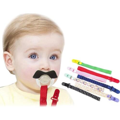Chupeteros Pinzas De Madera Holder For Nipples Baby Pacifier Chain Clip Holder Nursing Teether Dummy Soother Nipple Leash Strap