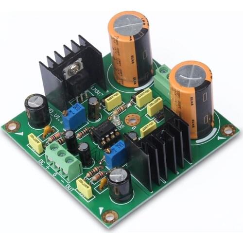Finished Board LM317/LM337 LF 353 Servo Rectifier Filter Power Board AC to DC