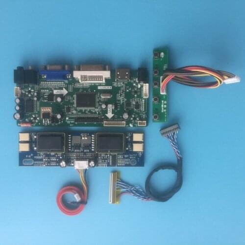 For M240HW01 V0/V5 M.NT68676 1920X1080 24" controller board driver LCD VGA LVDS LED HDMI-compatible kit DVI screen Panel 30pin