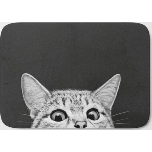 You Asleep Yet Bath Carpet Floor Mat Anti-Slip Doormat Home Entrance Doormat Bedroom Living Room Floor Mats Kitchen Rug