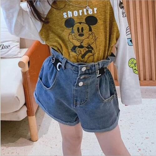2020 new wholesale girls denim shorts spring fashion girls shorts3-9t C429