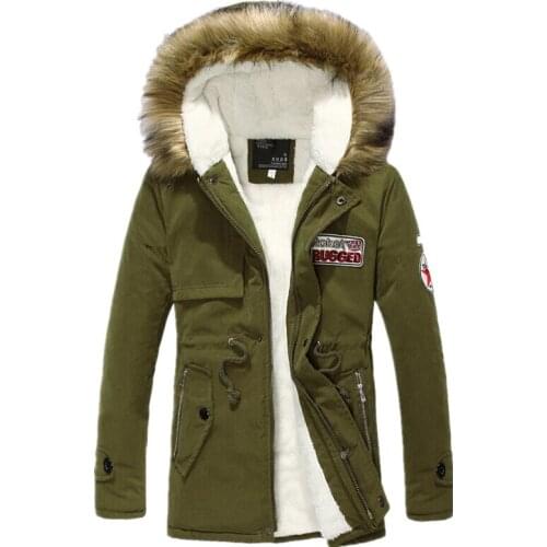 New Arrival Men & Women Can Wear Thick Warm Hooded Fur Collar Long Coat New Winter High-Quality Casual Mens Parka Jackets