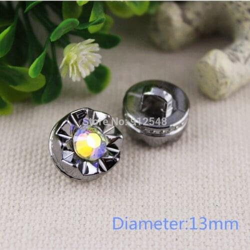 1532641,13mm Plastic flower Buttons,50pcs,clothing accessories, DIY handmade materials