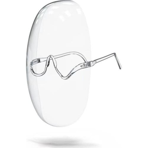 Full Face Transparent PET Protective Mask Space Mask Plastic Cycling Shield Dust-Proof Anti Fog Splash Face Protective Mask