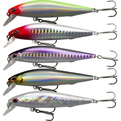 Fishing Lure Silver Knife Long Shot Submerged Minoruya Bait Hard Bait 7g10g Long Shot Bait Sea Bass Fishing Lures Saltwater