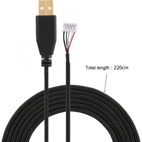 USB Mouse Cable/Wire/Line Replacement for Razer Naga 2014 Line 14 USB Mouse Cable/Wire/Line