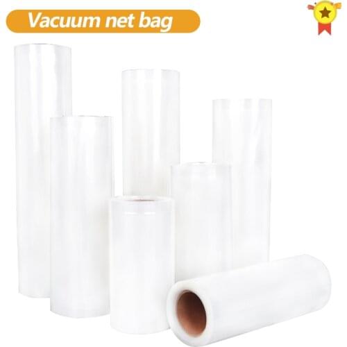 Vacuum Food Sealer Bags Roll Storage Bag For kitchen Packaging Sealing Machine Fresh Keeping 12 15 17 20 22 25 28 30 32*500cm