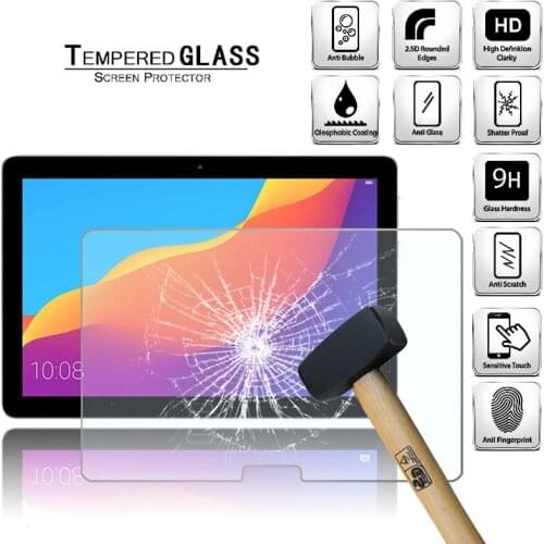 Tablet Tempered Glass Screen Protector Cover for Huawei Honor Pad 5 Anti-Fingerprint Explosion-Proof Screen HD Tempered Film