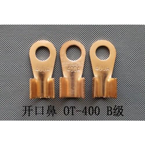 1piece OT-400A Copper passing through terminal Electric power fittings equipment contact B type