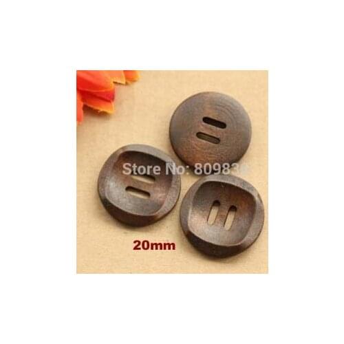 20pcs/lot Round Wooden buttons 25mm for Sweater Wooden Buttons(SS-1693)