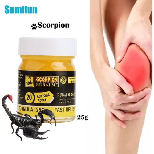 25g Scorpion Ointment Powerful Efficient Relief Muscle Pain Neuralgia Acid Stasis Rheumatism Arthritis Chinese Medicine P0167
