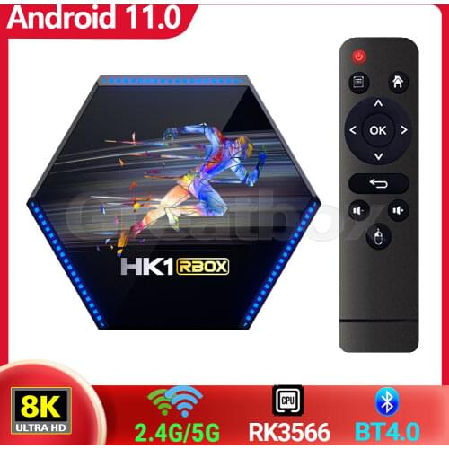 3566 HK1 RBOX R2 RK3566 Media Player Android 11 2.G/5.8G Dual Wifi LAN 1000M BT4.0 4K HD Set Top Box TV Box 8GB/4GB 2021 New