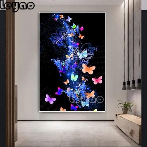 5D Diamond Painting Animal Flower Butterfly Full Square Rhinestone Picture Hand Embroidery Sale Diamond Mosaic Home Decor Gift