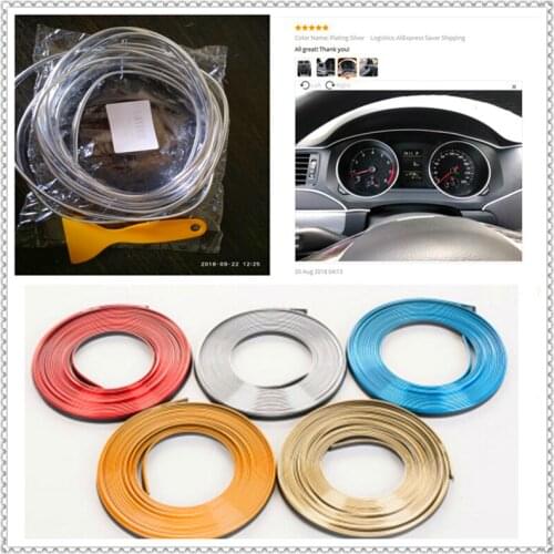 Car interior Decoration thread sticker Strip for Opel Astra g/gtc/j/h Corsa Antara Meriva Zafira Insignia Mokka Any Car