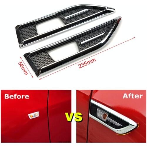 Car Accessories For Chevrolet Chevy Cruze Aveo Sail ABS Chrome trim Signal Lamp cover Light Side Emblem decoration trim Sport