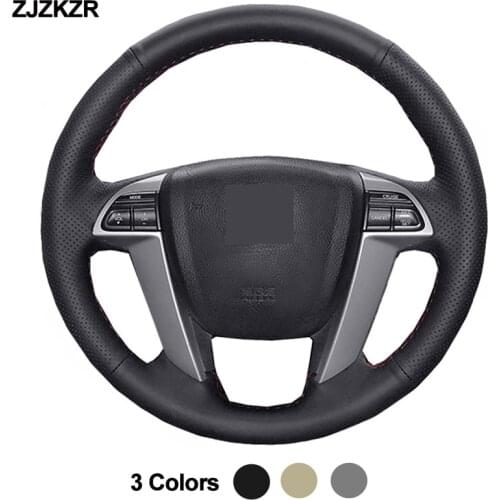 Car Auto Steering-Wheel Cover For Honda Accord 8 2008 - 2012 Odyssey 2011-2017 Crosstour 2012 Pilot 2009-2015 Funda Volante 2009