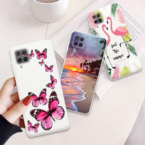 For Samsung Galaxy M12 Case Funda Protective Phone Cover For Samsung M12 Casing Coque Thin Soft Silicon Cartoon Colorful Pattern