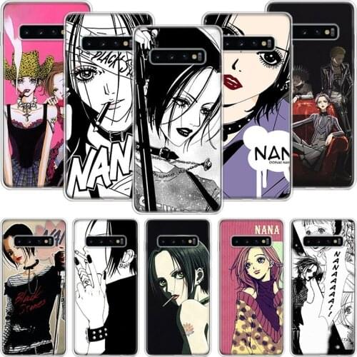 NaNa Osaki Anime Phone Case For Samsung Galaxy S10 S20 S21 S9 S8 S7 Note 10 20 9 8 FE J4 J6 Ultra Plus Lite Pro + Edge Cover