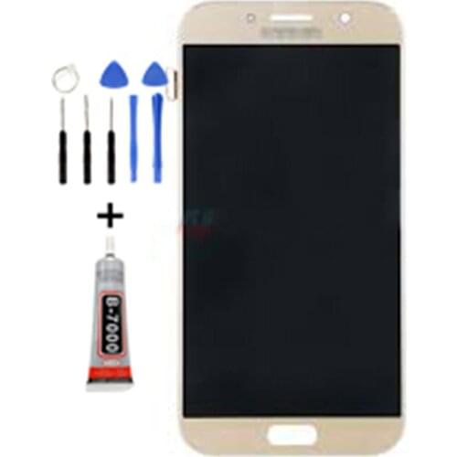 FOR Samsung A7 2017 A720 LCD Display Touch Screen Replacement No Dead Pixel AAA + + + Quality