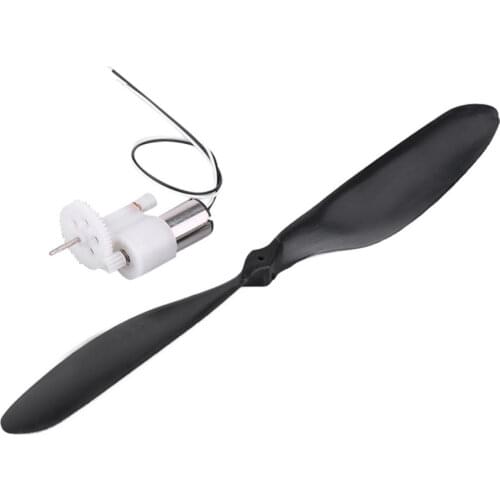 Coreless 8520 brushed motor 8.5*20mm with gearbox propeller for RC ornithopters airplanes 1S 67 grams thrust