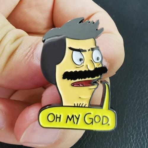 Bob Belcher enamel pin