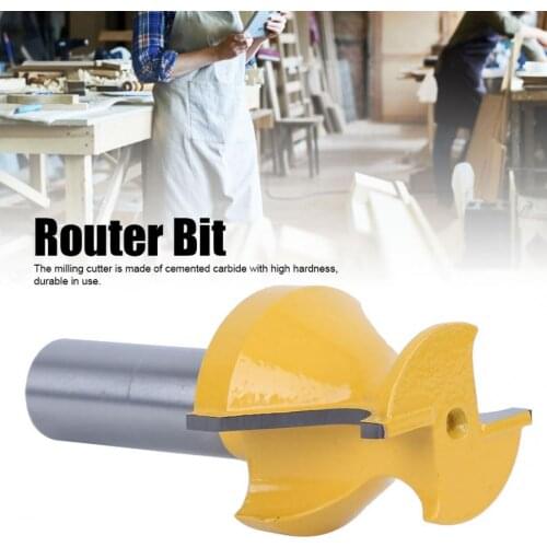 Woodworking Milling Cutter High Hardness Cemented Carbide Router Bit Milling Cutter Woodworking Cutting Tool Accessories
