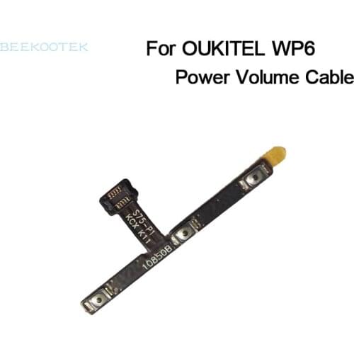 New Original Oukitel WP6 Power On/Off+ Volume FPC Key Up/Down Button Flex Cable FPC For Oukitel WP6 Phone
