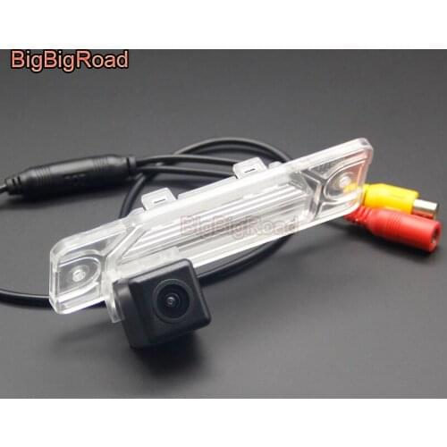 BigBigRoad Wireless Vehicle Rear View Backup Parking CCD Camera HD Color Image For Nissan Maxima QX 2000-2006 Fuga 2009-2015