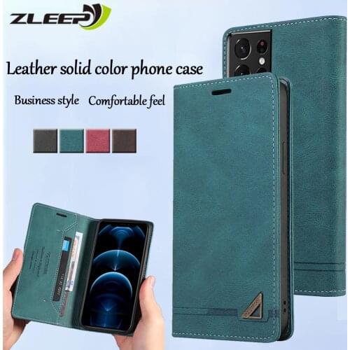 Leather Wallet Flip Case For Samsung Galaxy A22 A82 A72 A52 A42 A32 A12 A02 A71 A51 A41 A31 A21 A11 A01 Card Slot Phone Cover