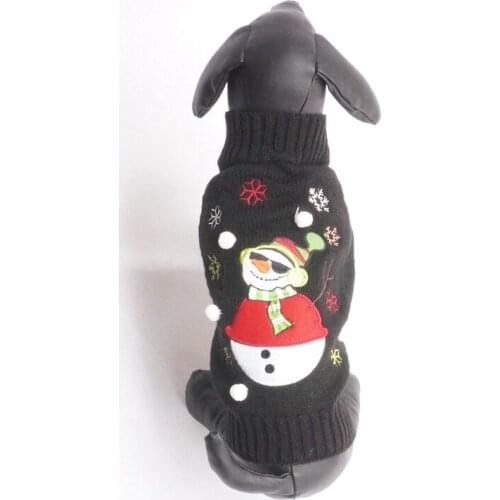 Cool Sunglasses Scarf Snowman Snowflake Christmas Costumes Pet Dog Clothes Fashion Autumn/winter Dog Winter Clothes Chihuahua