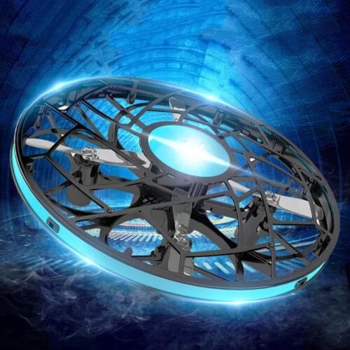830 Mini UFO Drone With Light Anti-collision Infraed Gesture Sensing Pocket Flayaball Model Quadcopter dron Toys for children