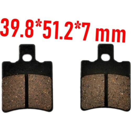 Motorcycle Brake Pad for Aprilia Gulliver Habana Mojito Rally Scarabeo Sonic 50 SR50 Street Hyosung Grand prix Hyper 125 150