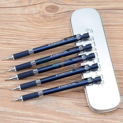 Germany Staedtler 925 35 Mechanical Pencil 0.3/0.5/0.7/0.9/2.0mm, Graphite Drafting Mechanical Pencil , Writing Supplies