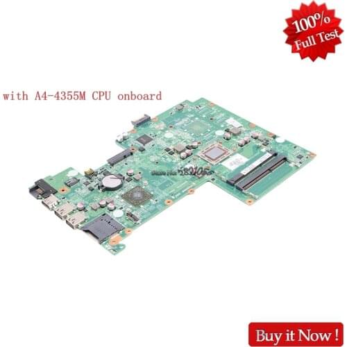 Nokotion For HP PAVILION 15 15-B 709173-501 709173-001 Laptop Motherboard with A4-4355M CPU onboard