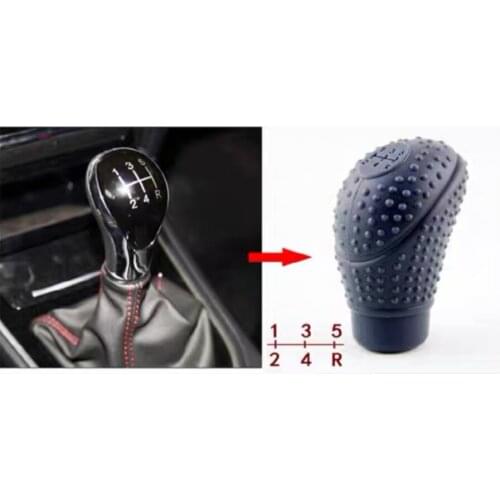 New General Silicone Gear Cover Automobile Silicone Gear Cover Interior Oval Gear Cover
