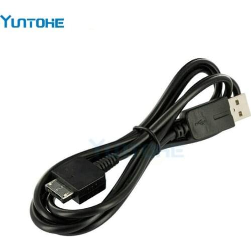 Wholesale 1.2M Charger Cable for Playstation PS Vita USB Data Sync Power Charge Cable Cord Black 300pcs/lot