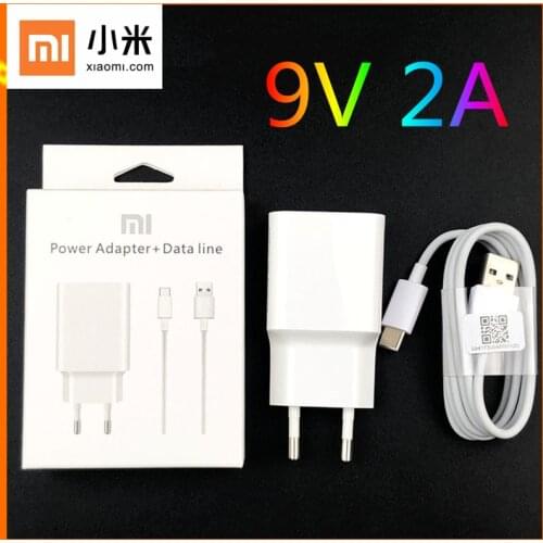 Original Xiaomi Redmi note 9 Charger QC 3.0 Quick Charge adapter Usb Type c for Mi 8 9 se 10 lite 9t Max 3 Redmi 8a note 7 8 Pro