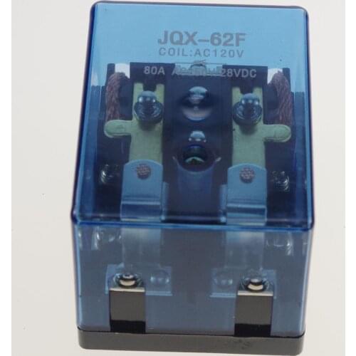 12VDC 110VAC 220VAC 80A 2Z DPDT Plastic High Power Relay Motor Control Screw Mount