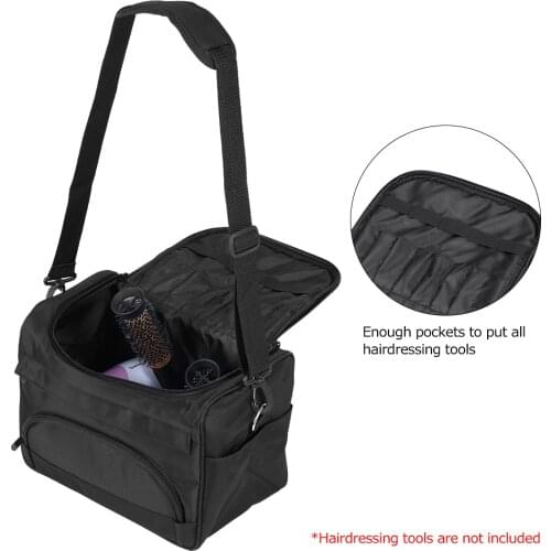 Useful Salon Hairdressing Bag Tool Comb Scissors Clip Makeup Bag Portable Make Up Case Handbag Hair Styling Storage Cosmetic