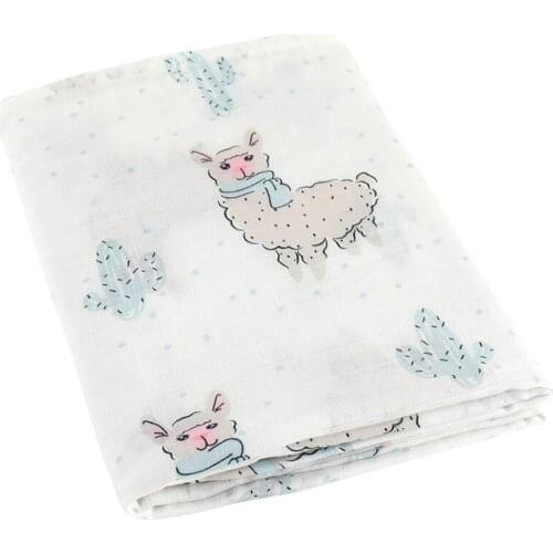 2019 Newborns Baby Blanket Super Soft Bamboo Cotton Muslin Baby Swaddle Wrap Infant Nursing Cover Bath Towel For Baby Kids